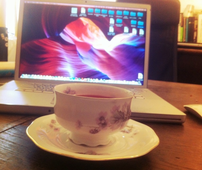 Tea time @home office