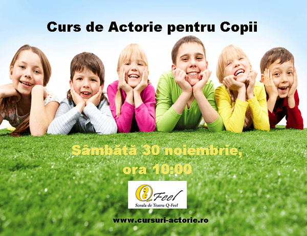 curs actorie copii