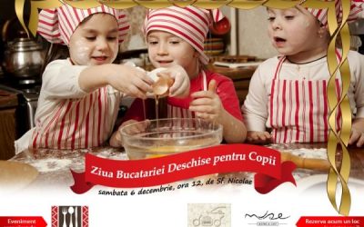 Ziua Bucătăriei Deschise pentru Copii sau un eveniment pentru familii pofticioase