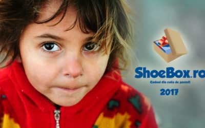 Ediţia aniversară cu numărul 10 a proiectului #ShoeBox2017 – Cadoul din cutia de pantofi